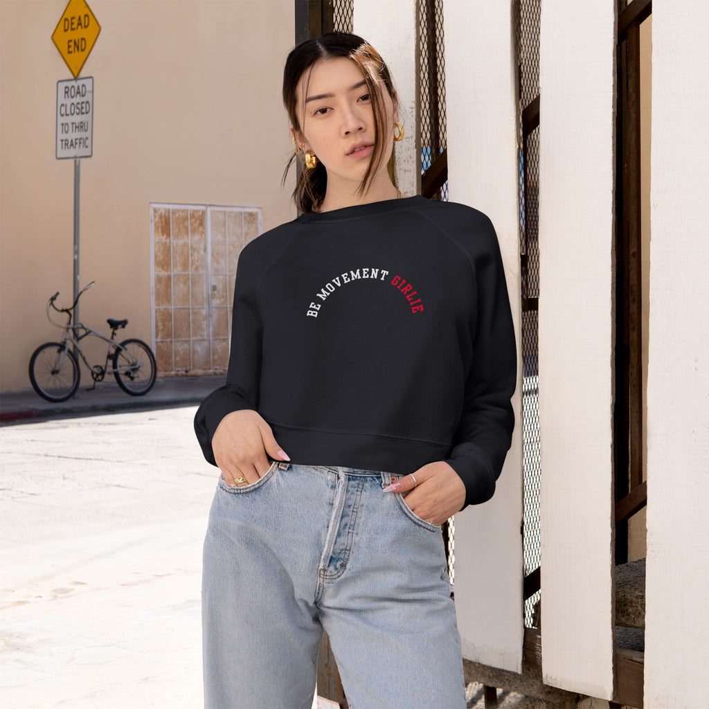 BE Movement Girlie Cropped Pullover